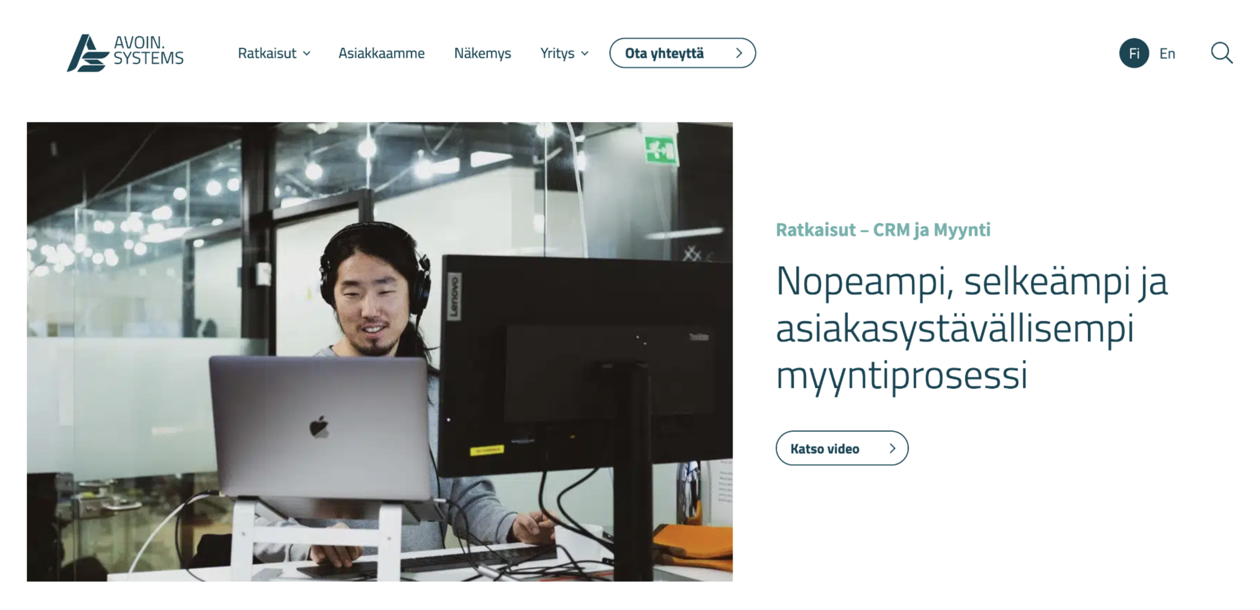 Avoin.Systems — ennen